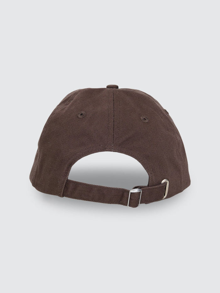 Script 6 Panel Cap - Cocoa