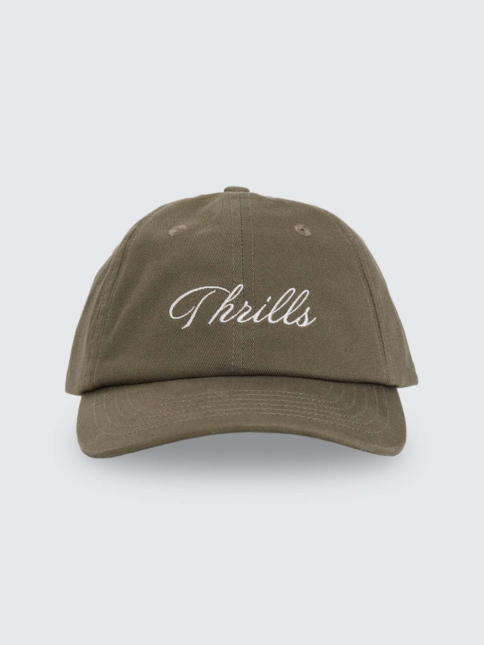 Script 6 Panel Cap - Olive Night