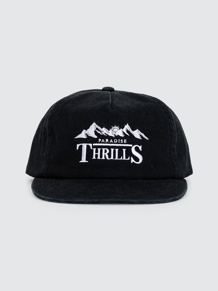 Touch the Sky 5 Panel Cap - Black