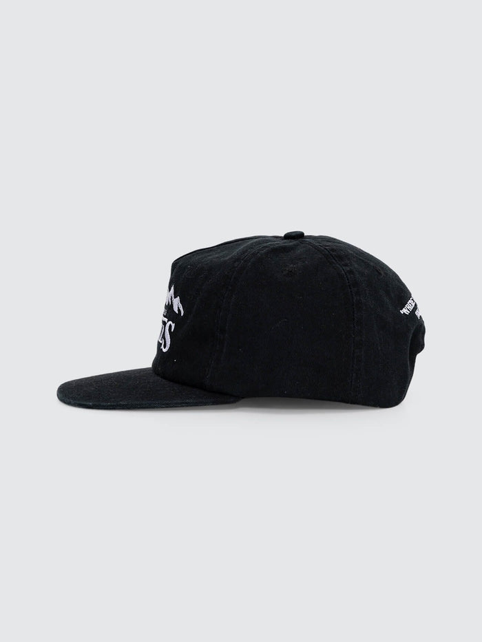 Touch the Sky 5 Panel Cap - Black