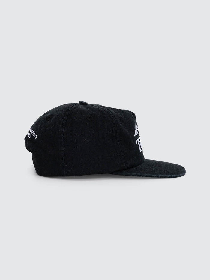 Touch the Sky 5 Panel Cap - Black