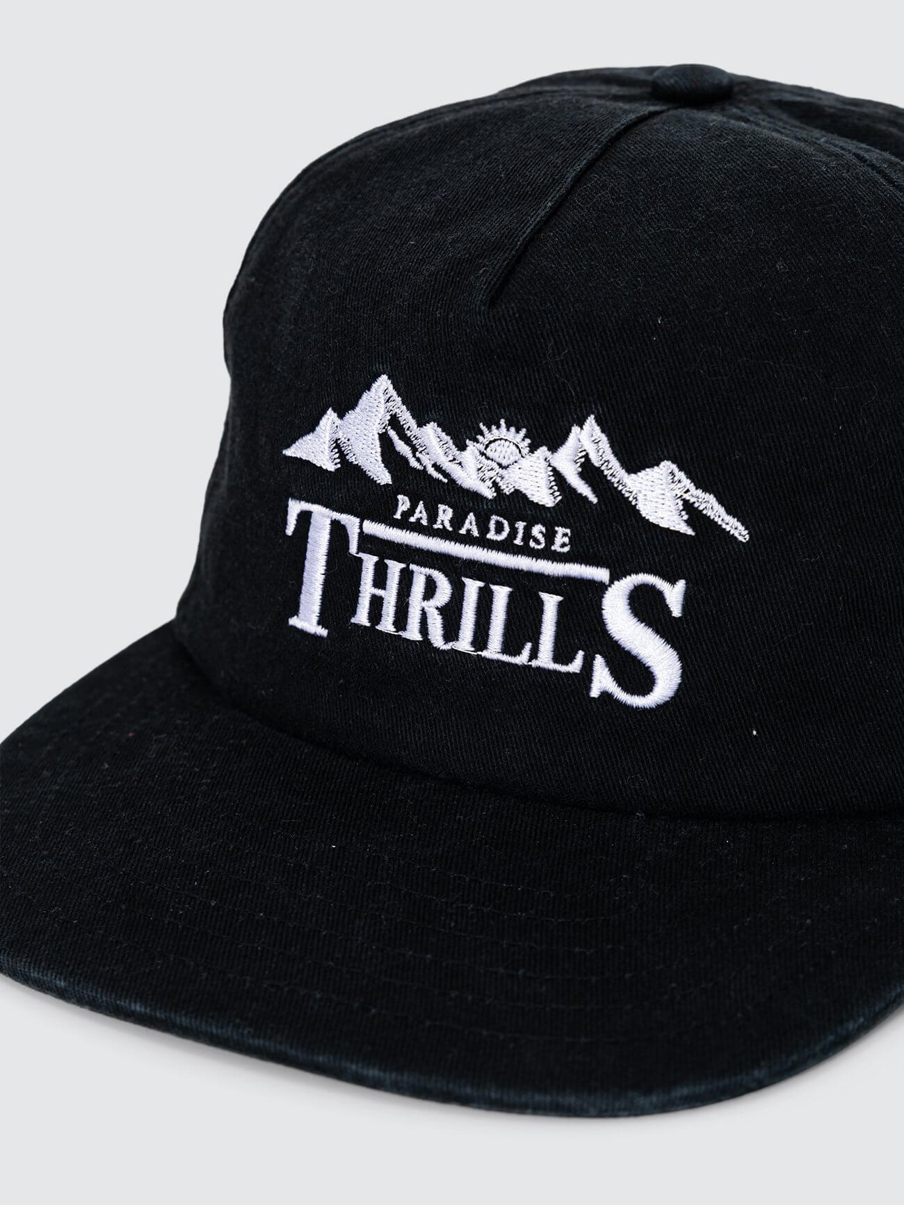 Touch the Sky 5 Panel Cap - Black
