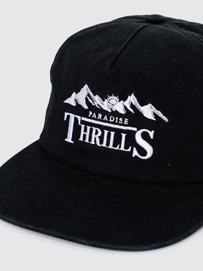 Touch the Sky 5 Panel Cap - Black
