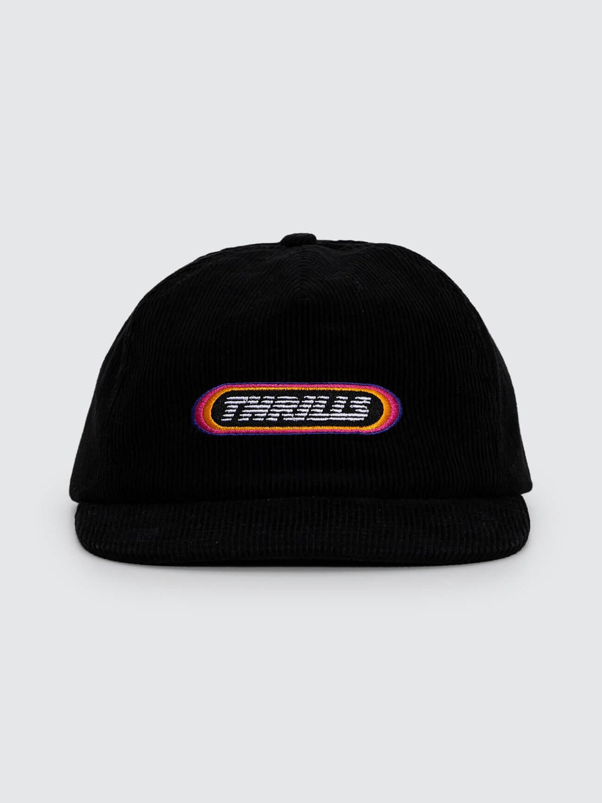 Full Throttle 5 Panel Cap - Black
