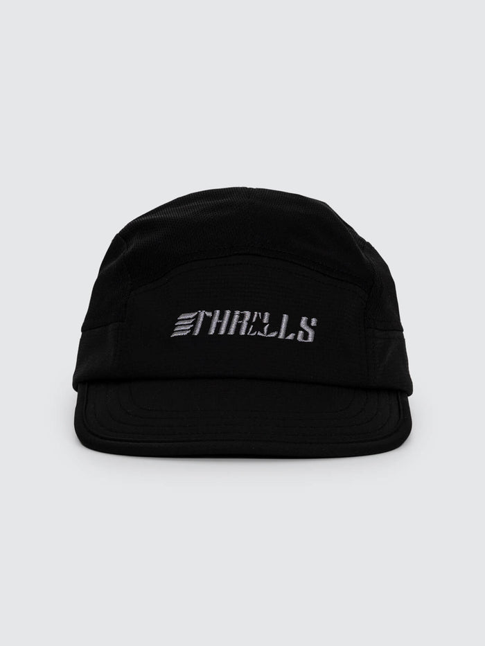 Trail 5 Panel Cap - Black
