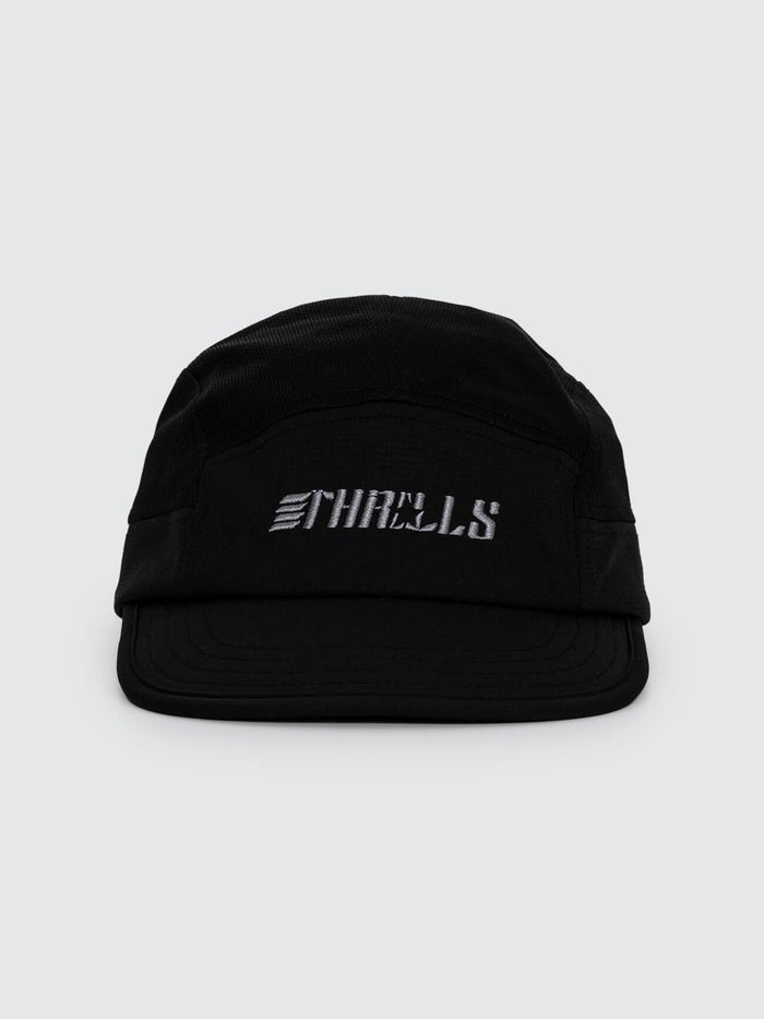 Trail 5 Panel Cap - Black