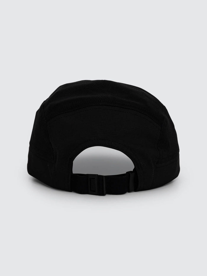 Trail 5 Panel Cap - Black