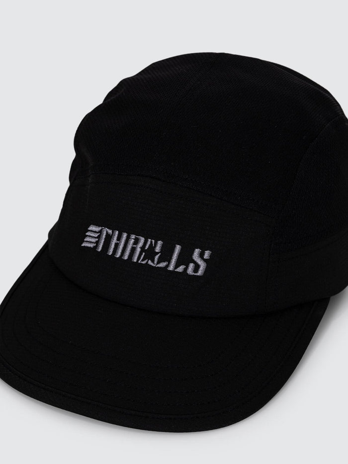 Trail 5 Panel Cap - Black