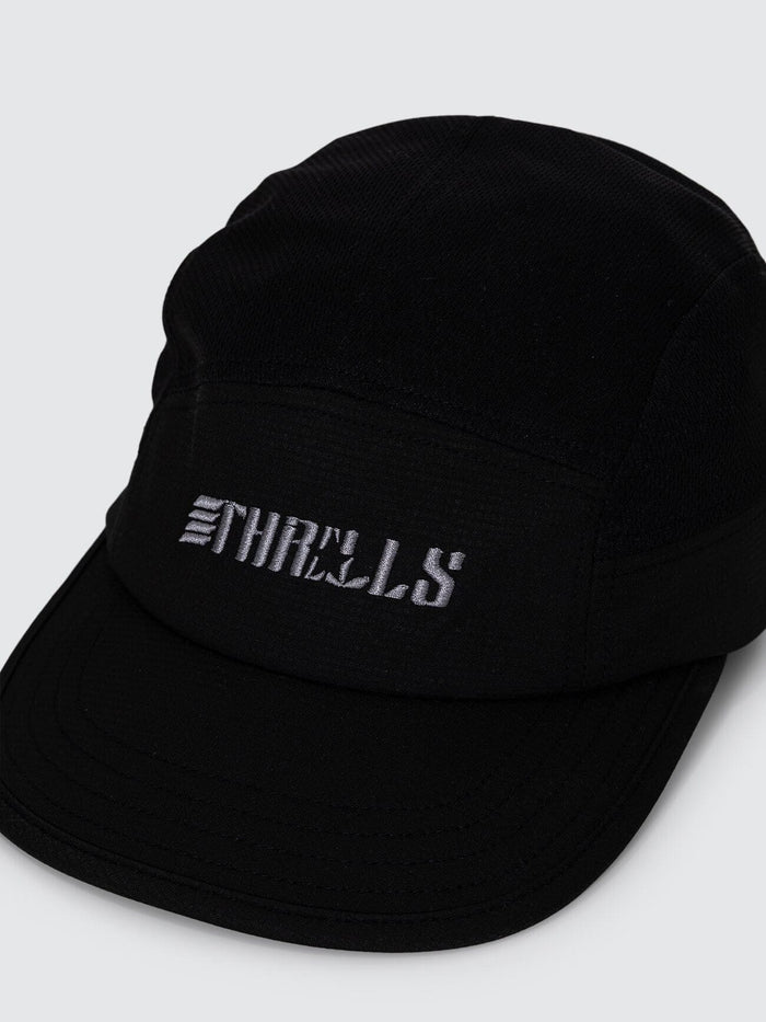 Trail 5 Panel Cap - Black