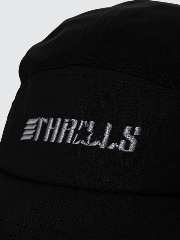 Trail 5 Panel Cap - Black