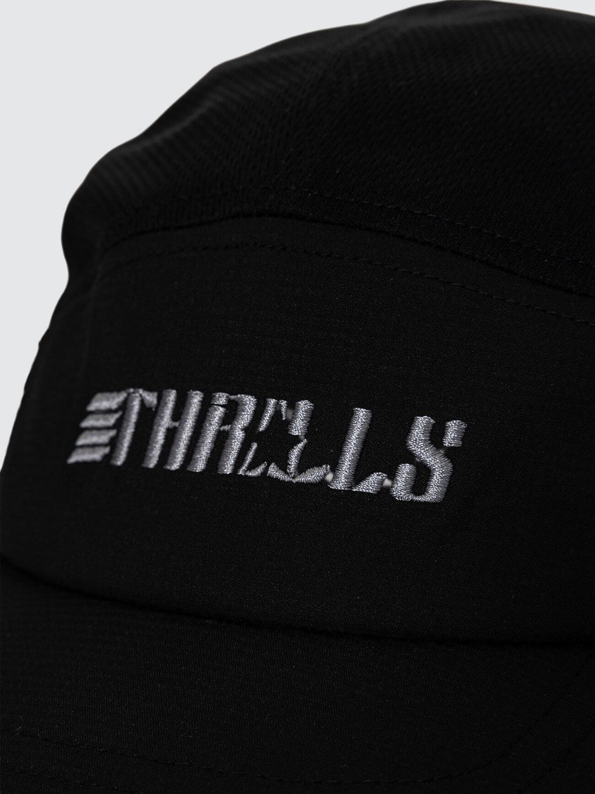 Trail 5 Panel Cap - Black