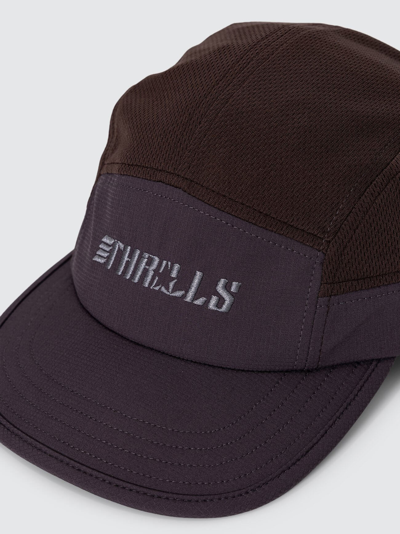 Trail 5 Panel Cap - Postal Brown