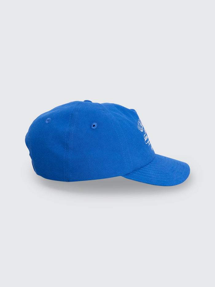Neighbourhood 5 Panel Short Brim Cap - Calm Blue One Size