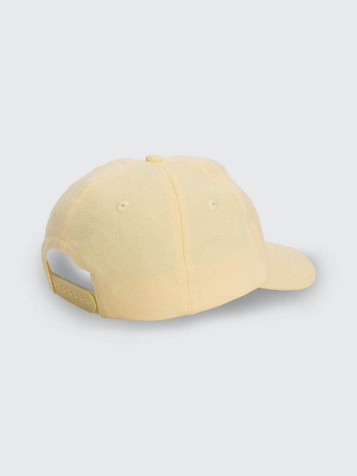 Neighbourhood 5 Panel Short Brim Cap - Butter Yellow One Size