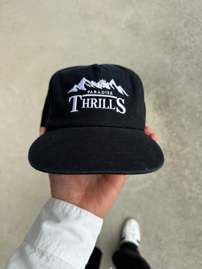 Touch the Sky 5 Panel Cap - Black
