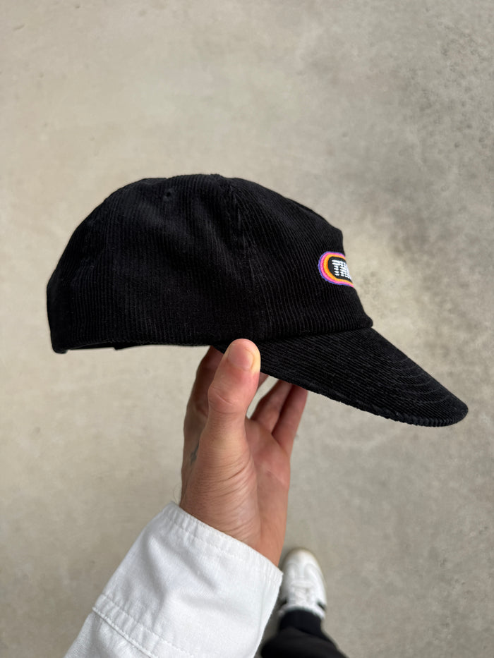 Full Throttle 5 Panel Cap - Black