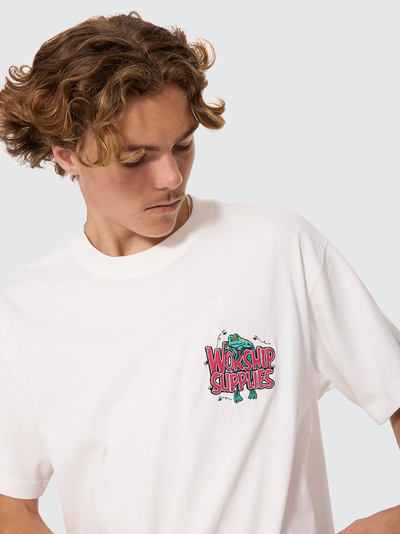 Spoilt For Choice Tee - Coconut Milk