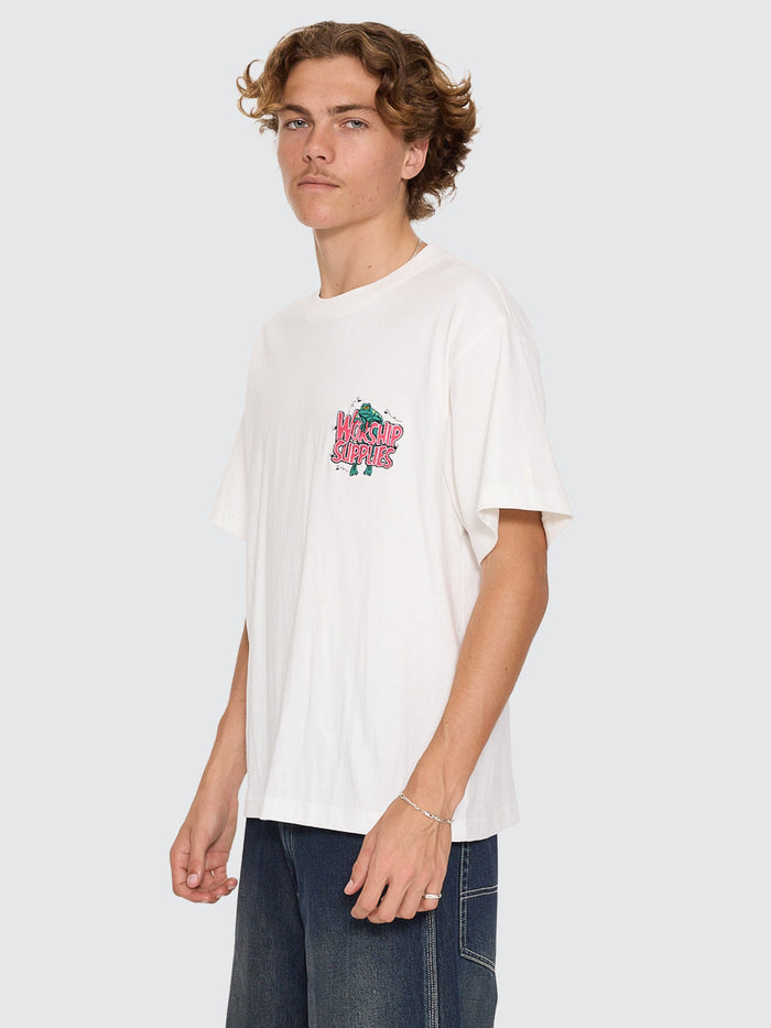 Spoilt For Choice Tee - Coconut Milk