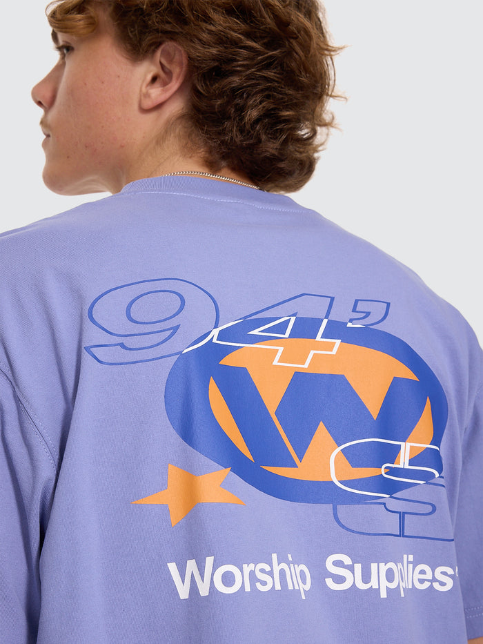 Topper Tee - Purple Haze