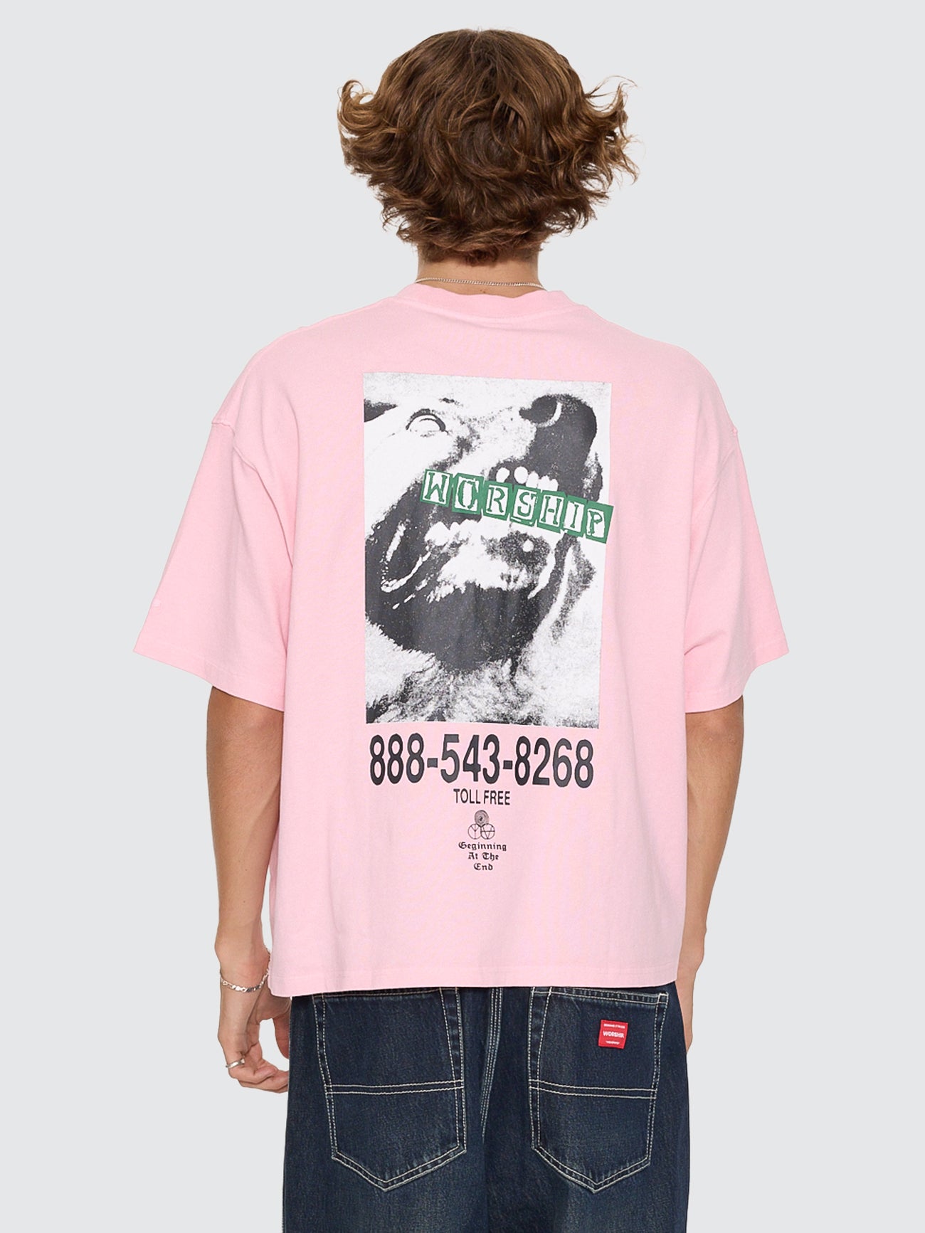 Dogs Life Crop Tee - Parfait Pink