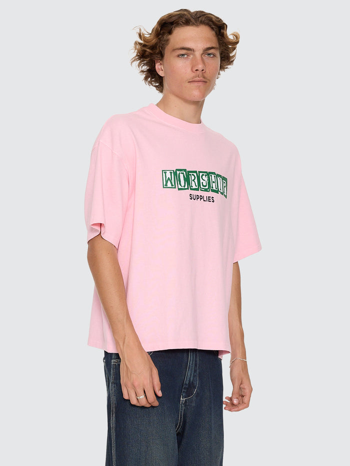 Dogs Life Crop Tee - Parfait Pink