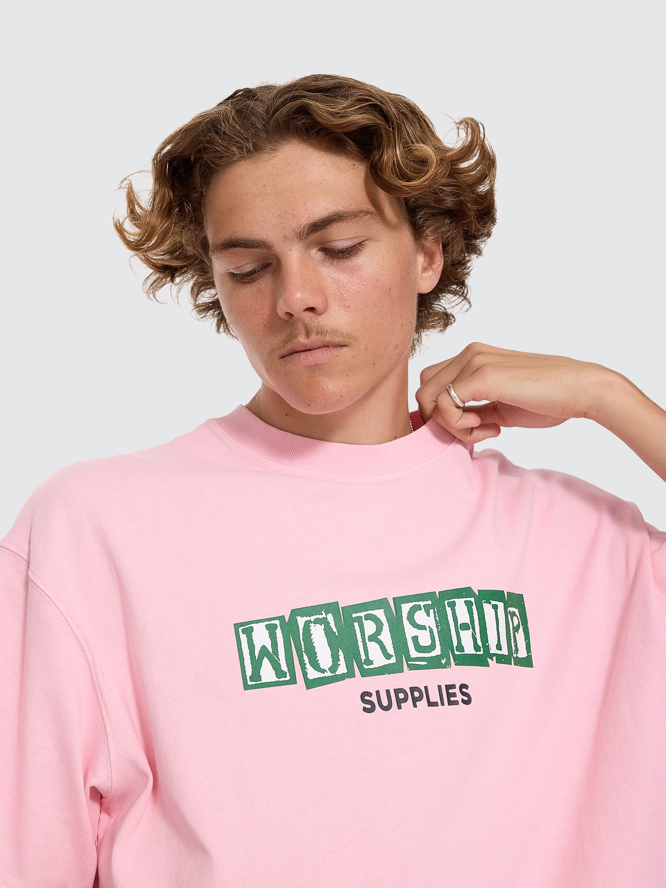 Dogs Life Crop Tee - Parfait Pink