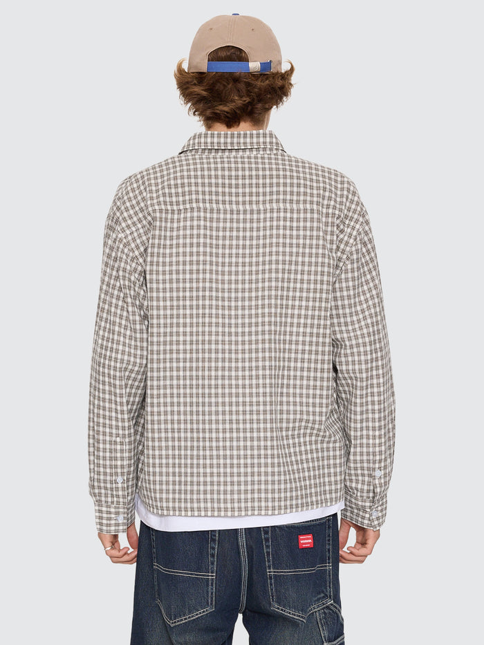 Jasper Crop Long Sleeve Shirt - Jasper Green