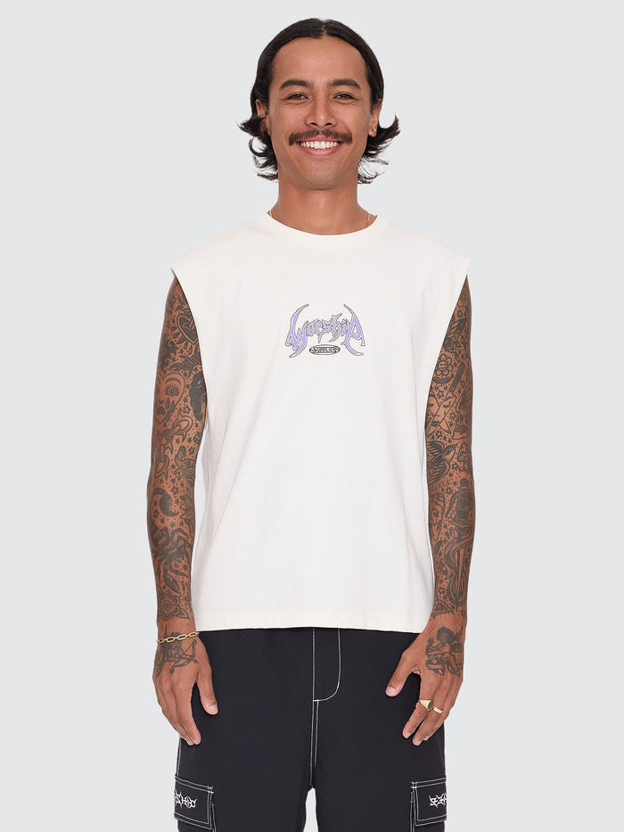 Gathering Muscle Tee - Coconut Milk