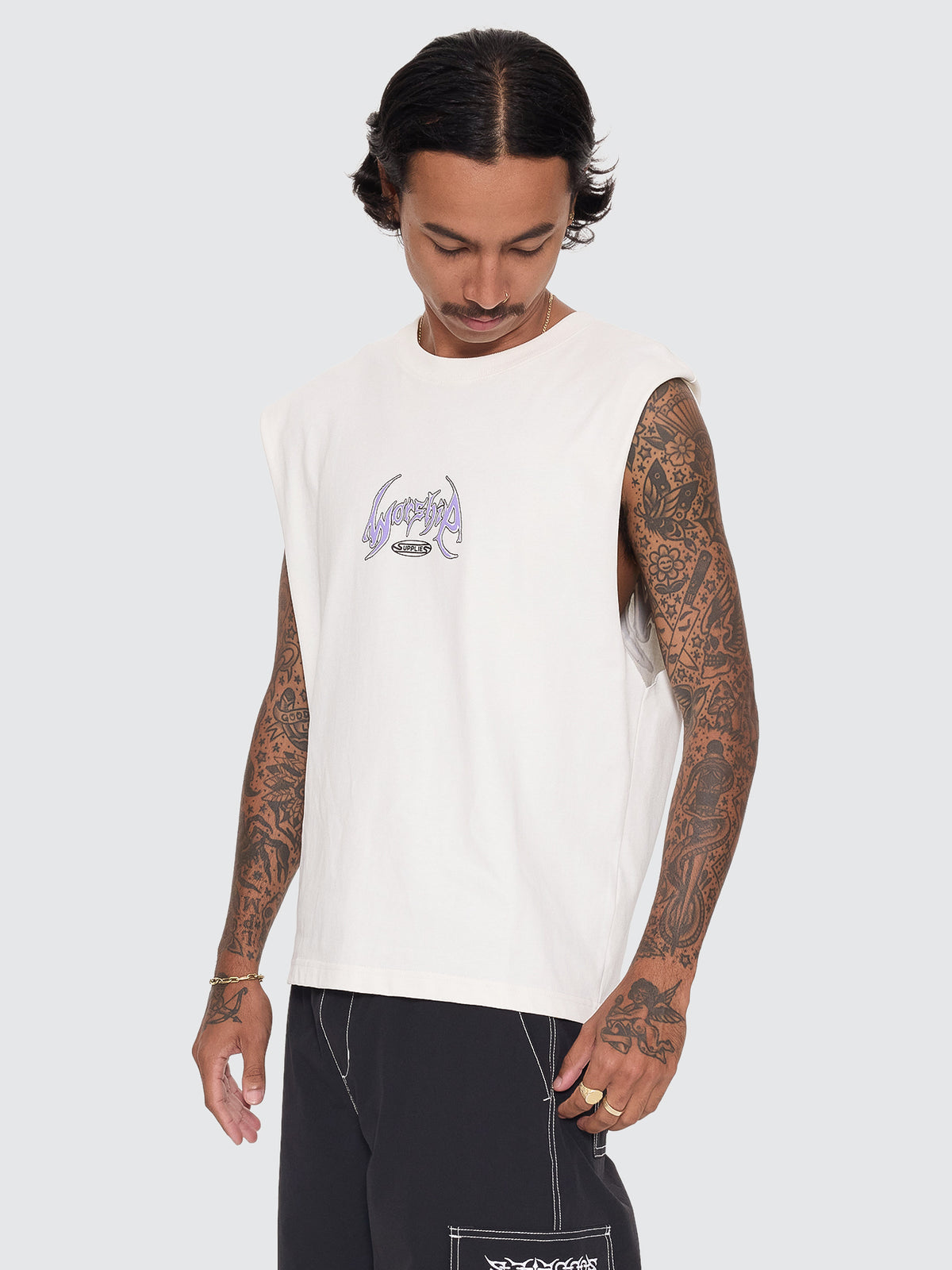 Gathering Muscle Tee - Coconut Milk