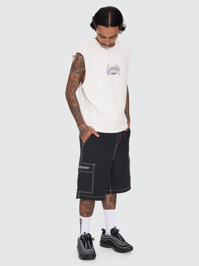 Gathering Muscle Tee - Coconut Milk