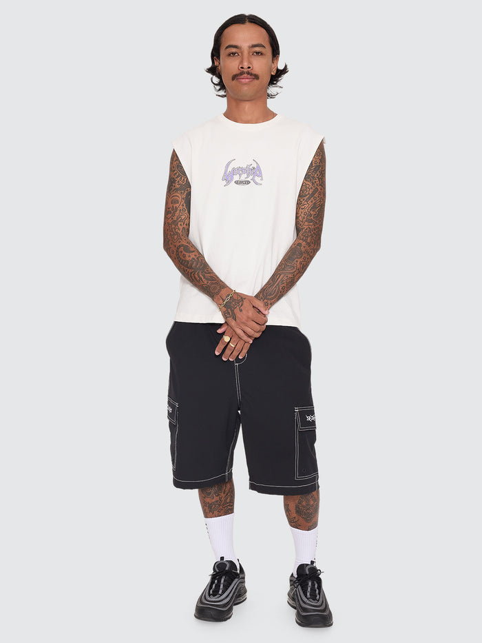 Gathering Muscle Tee - Coconut Milk