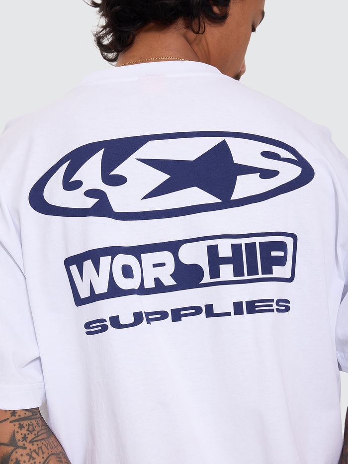 Synth Tee - White