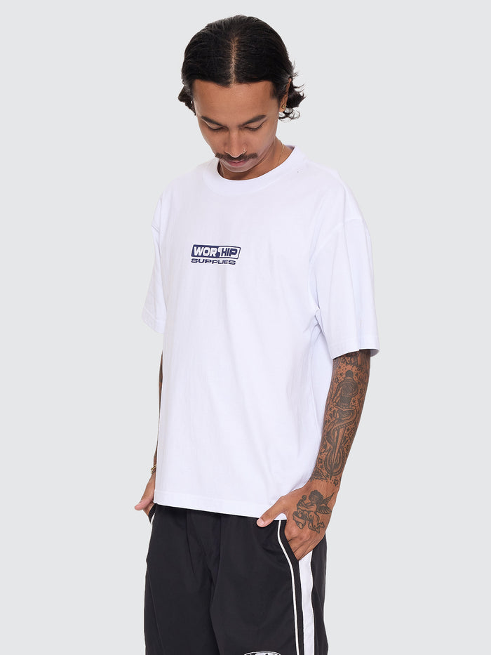 Synth Tee - White