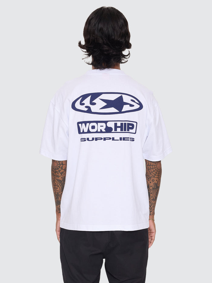 Synth Tee - White