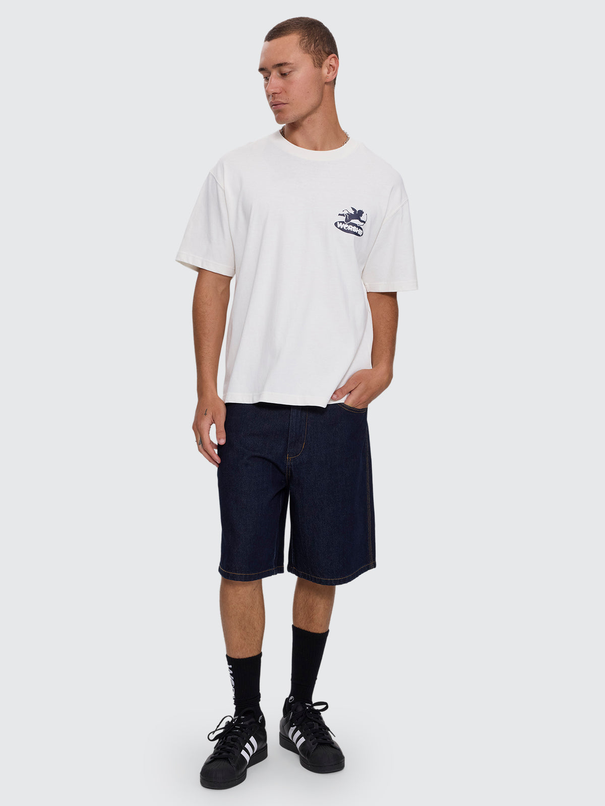 Shadow Cherub Tee - Coconut Milk