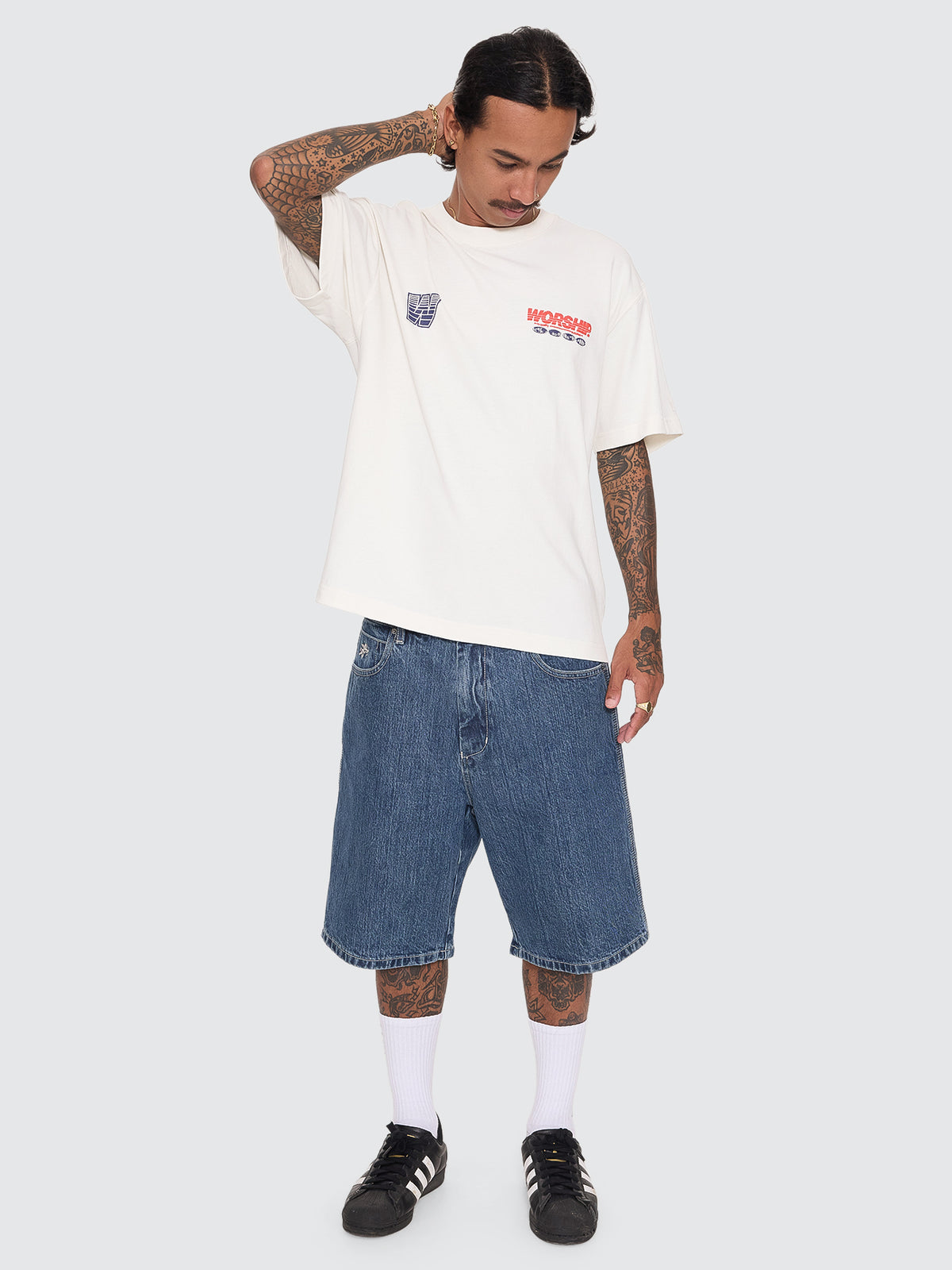 Half Court Tee - Coconut Milk