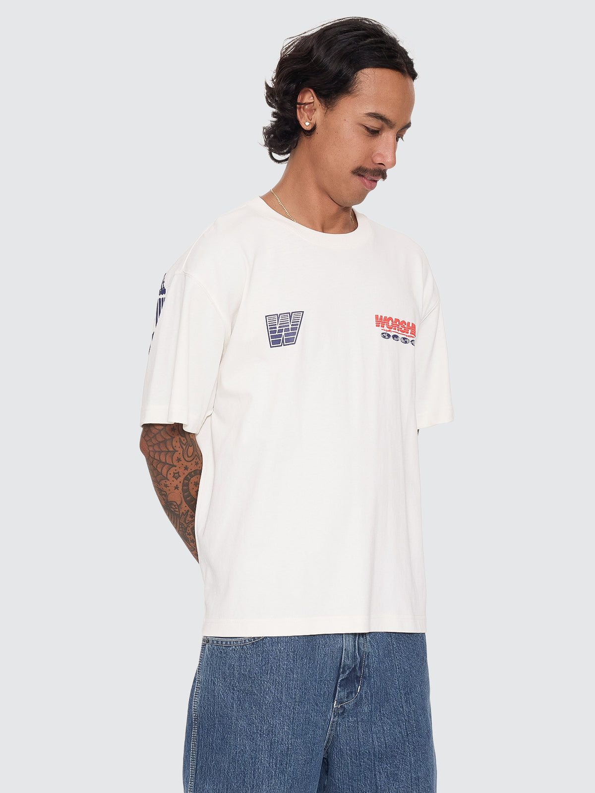 Half Court Tee - Coconut Milk