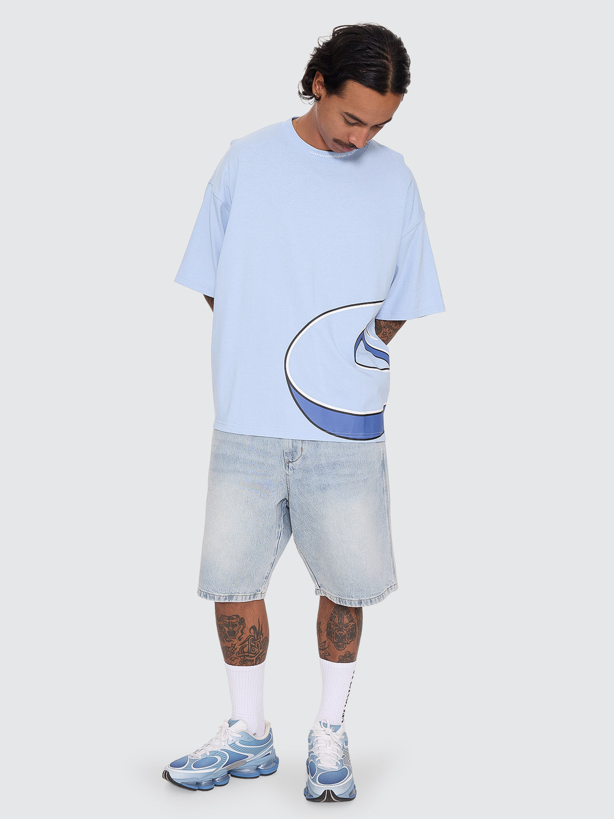 Dimension Big Dawg Jean Short - Faded Worn Blue