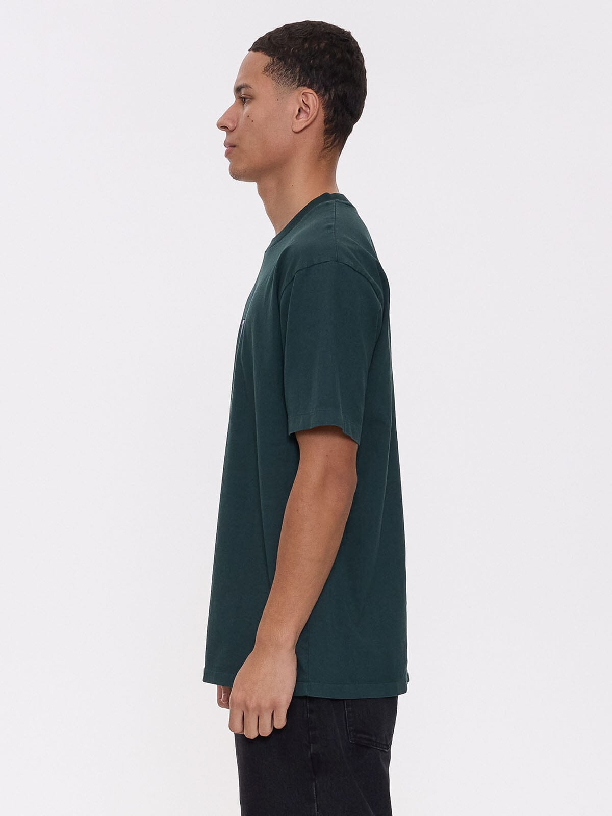 Recruit Oversized Fit Tee - Forrest Green