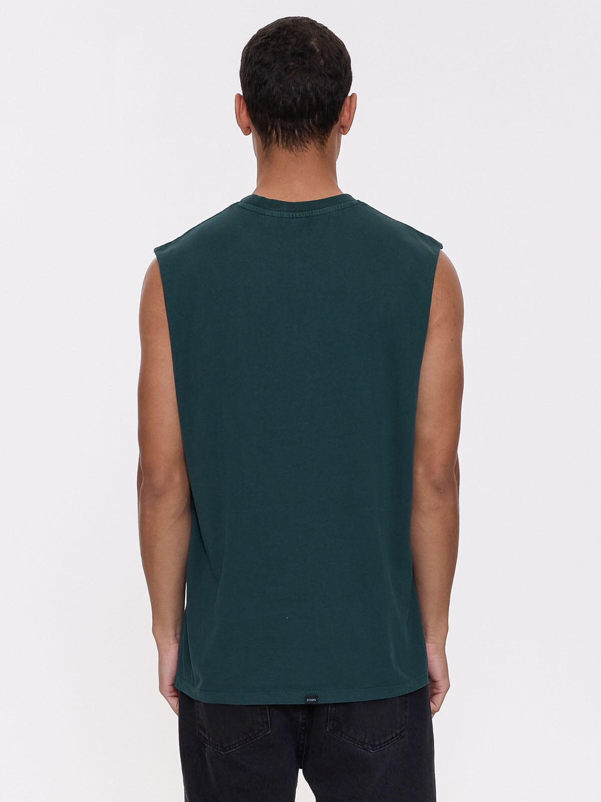 Recruit Merch Fit Muscle Tee - Forest Green