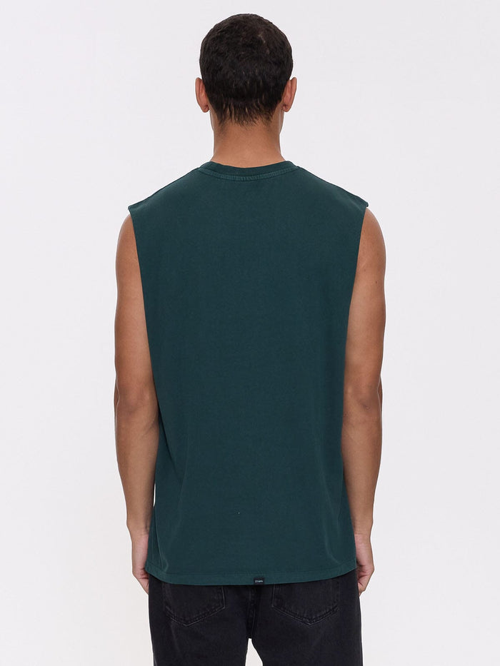 Recruit Merch Fit Muscle Tee - Forest Green