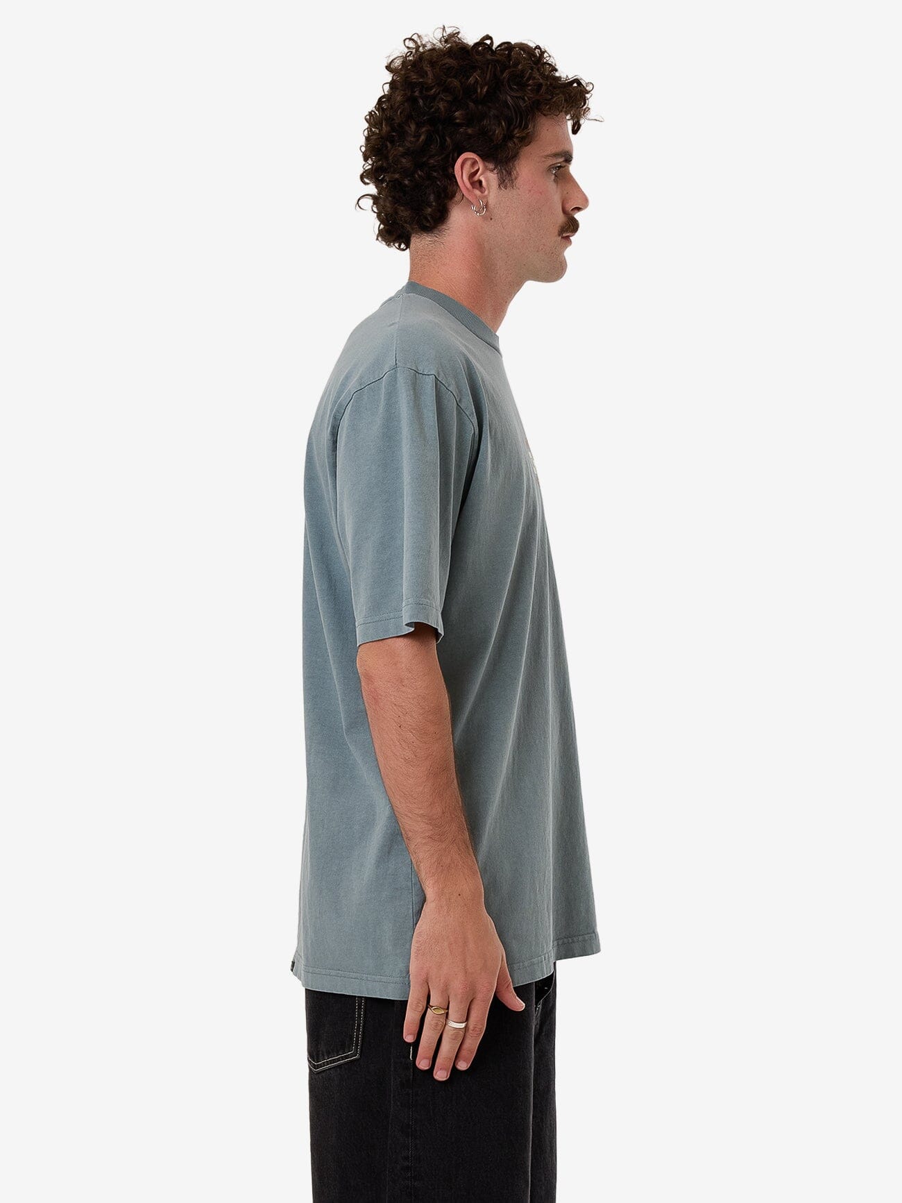 Evolution Oversize Fit Tee - Stormy Sea