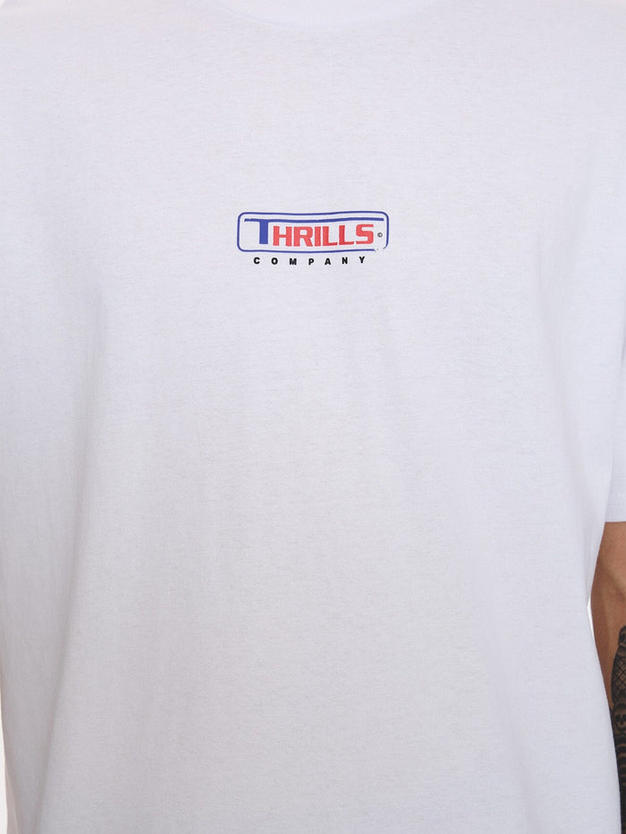 Not Permitted Merch Fit Tee - White