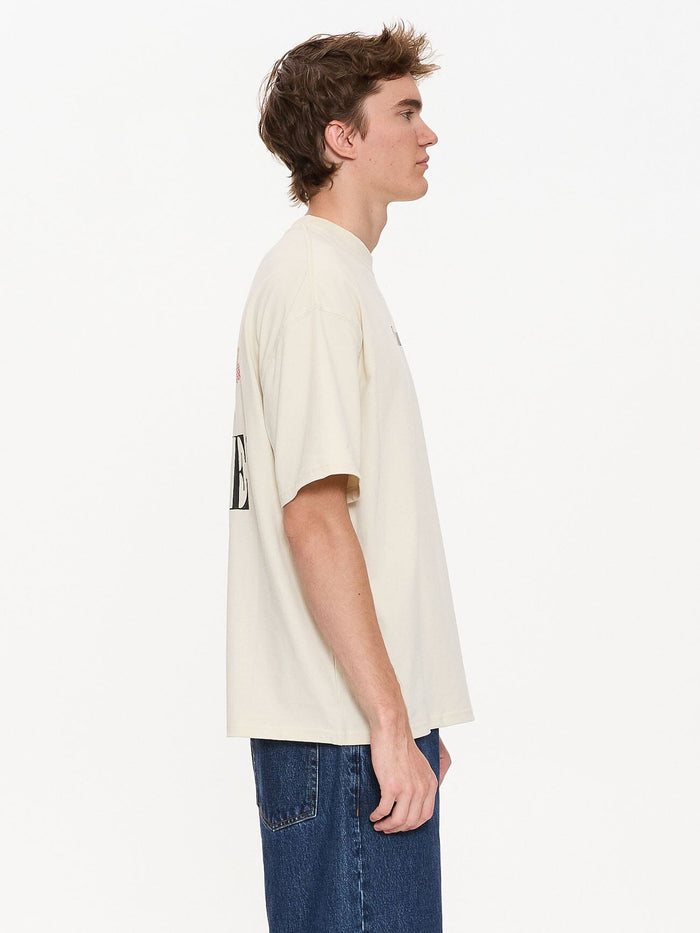 Adapt Box Fit Oversize Tee - Heritage White