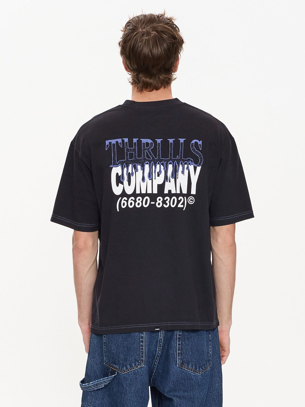 Dispatch Box Crop Tee - Dark Navy