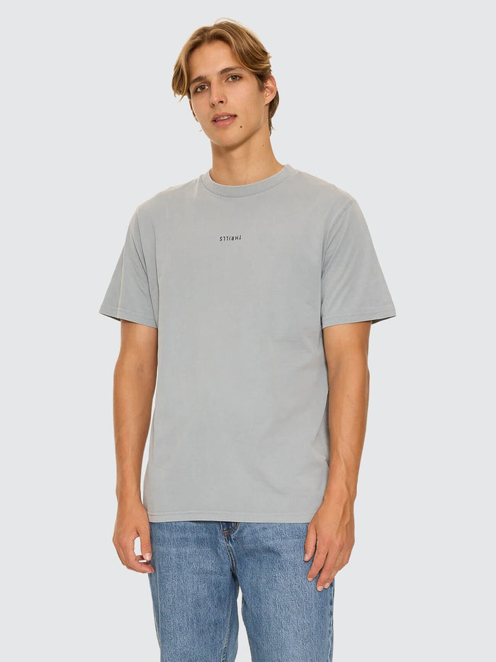 Minimal Thrills Merch Fit Tee - Smog-Black