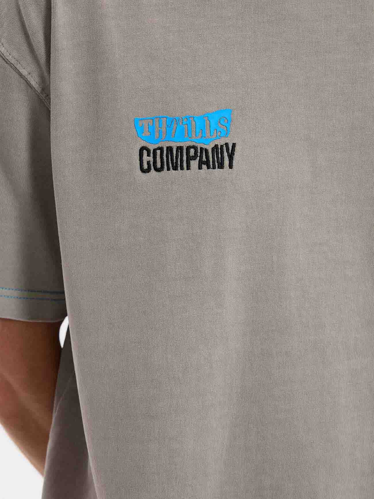 Total Anarchy Box Fit Cropped Tee - Fog