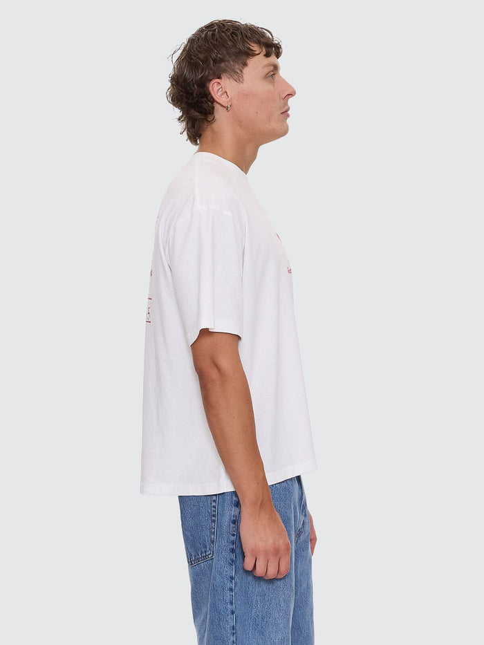 Appreciation Box Crop Tee - Dirty White