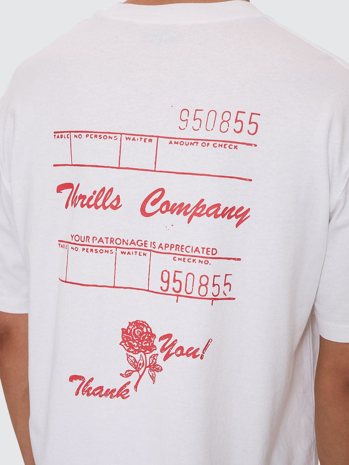 Appreciation Box Crop Tee - Dirty White