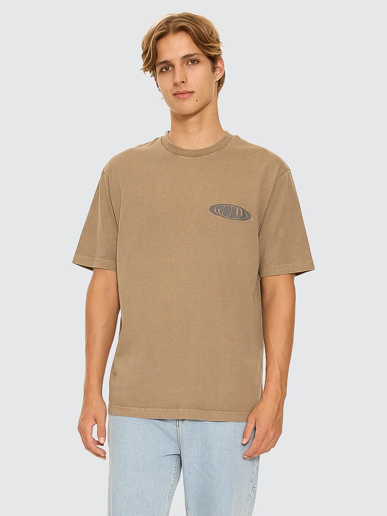 Shadowless Oversize Fit Tee - Walnut